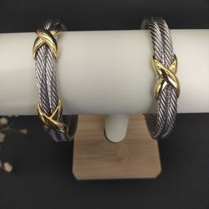 Bijoux de créateur de bracelet DV David Yurma x 10 mm Bracelet Station haute qualité Câble Cable Corde