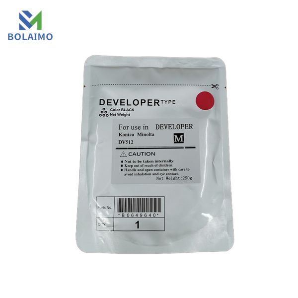 DV512 250G desarrollador para Konica Minolta Bizhub C221 C224 C281 C284 C364 C454 C554 Copied Copier Originer DV512 1 PCS