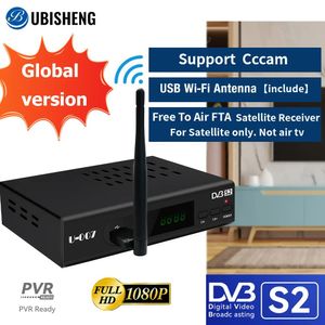 Récepteur Satellite numérique DVB S2 DVB-S/S2 FTA Dish décodeur HDMI RCA 2xUSB 2.0 lecteur multimédia liste de programmes pré-installée