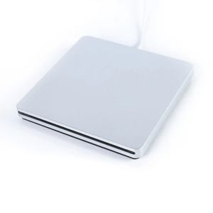 DVD-RW ordinateur portable Dvd Burner Drives Boîte Boîte Aspiration Super Slim USB 2.0 SLOT DVD PORTATIL