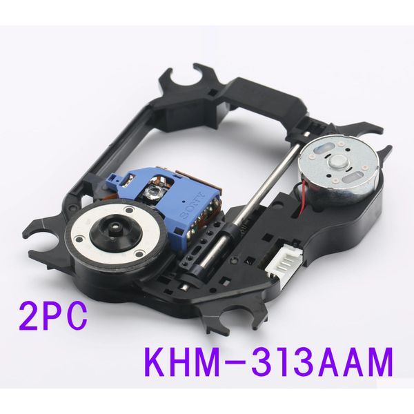 DVD VCD Player 2pcs/Lot Brand KHM313AAM KHM313AAD KHS313A KHM313 Radio DVD Lente Cabezal de lente Pickups óptica de entrega Dhuun