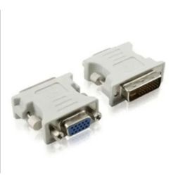 DVI D Male a VGA Convertidor de adaptador de zócalo femenino VGA a DVI/24+1/5 PIN Male a VGA Cables de hardware del convertidor hembra