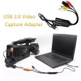 DVR-kaarten USB 2.0 Video Capture Adapter Card Video DVR 4 Kanaals Video TV DVD VHS TV Voor Win7/8/10/XP/Vista Drop 231208