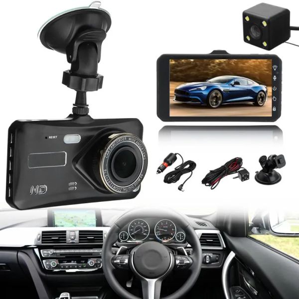 DVRS 2CH Car DVR Drivor Recorder Dashcam 4 