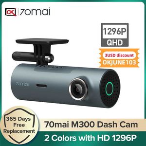 DVR's 70mai M300 HD 1296P Dash cam 24H Parkeermodus Auto DVR Recorder WIFI App ControlHKD230701