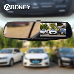 DVRs ADDKEY Voiture DVR FHD 1080P 45 Pouces IPS Écran Enregistreur Vidéo Caméscope Double Lentille avec Rétroviseur Enregistreur Automatique Dash CamHKD230701