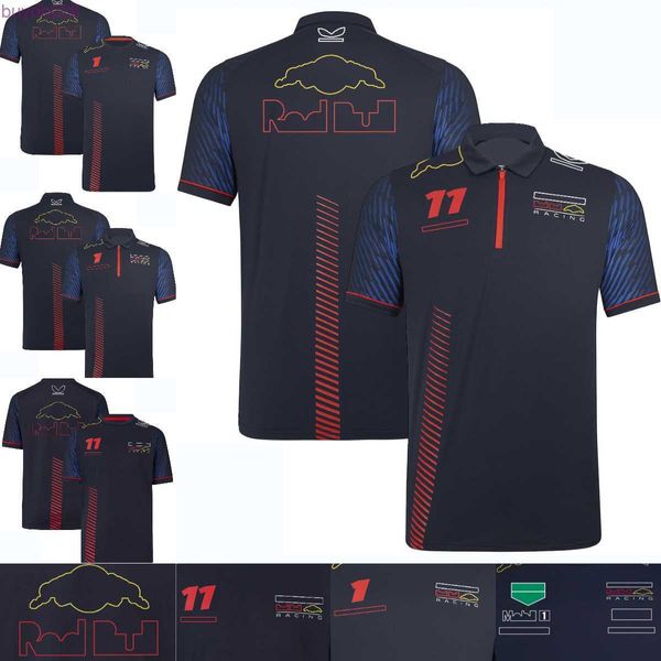 Dvuz Polos para Hombre Nueva Camiseta del Equipo de Carreras de F1 Polo Verano Fórmula 1 Camisetas de Manga Corta para Hombre Camiseta del Mismo Fan del Conductor Top de Secado rápido Personalizable