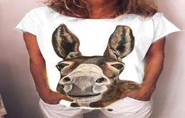 DWaO imprimer t-shirts nouvelle mode hommes femmes t-shirt 3d 3D chat cavalier équitation drôle espace galaxie été t-shirt tees3236348