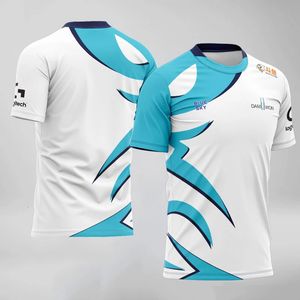 T-shirt de l'équipe DWG lol Damwon Gaming Player Uniforme Jersey Tshirt Tee Shirt Men Femmes Sleeve Sleeve Sleeve Longueur 240509