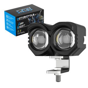 DXZ Motorfiets Koplamp Lens Lens Balk LED LICHTING PROJECTOR AUTO DRIVE FOG POD LAMP 20W VOOR VRACHTWAARS 4WD 4X4 UTV WIT AMBER