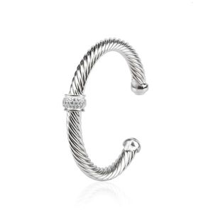 DY armband designer kabelarmbanden mode-sieradenDavid Soortgelijke David-armband Populaire en modieuze twisted wire kleine kabelsieraden