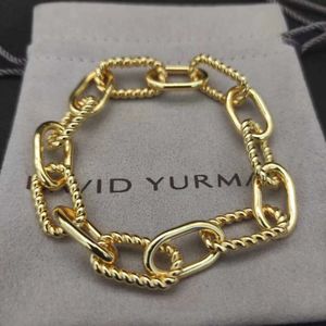 DY Bracelet Designer Câble Bracelets Mode Bijoux Hommes Chaîne Bracelet Cuivre Marque Bijoux De Mode Poignet pour Les Femmes