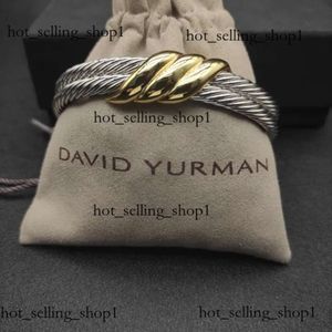 DY Desginer David Yurma Bracelets Bijoux Bracelet Simple et élégant Populaire Tissé Corde Torsadée Anneau David Bracelet Haute Qualité Mode Luxe Mariage 851