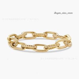 Dy Desginer Yurma armbanden sieraden eenvoudige en elegante populaire geweven verwrongen touwring David armband Hoge kwaliteit mode bruiloft cadeau 274
