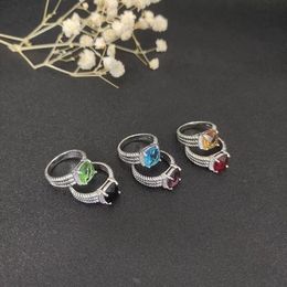 DY Designer Klassieke Ring Vintage Band Gedraaid Dames Geschenk Diamanten Sieraden 14k Verguld 925 Sterling Zilver Heren Paar Lover Ring