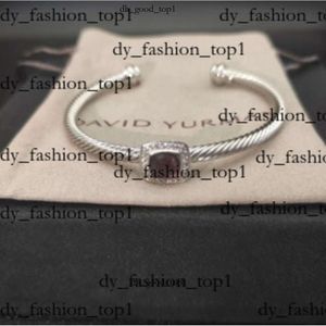 Dy Designer Hoogwaardige modemerk Luxury trend David Yurma armbanden sieraden Bracelet Eenvoudige en elegante populaire geweven gedraaide ring David Bracelet 311