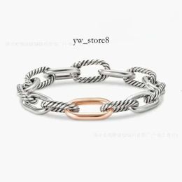 Dy Designer Fashion High Quality Luxury David Yurma Bracelets Bijoux Bracelet Simple and Elegant Popular Woven Twisted Corde Ring David Bracelet 5930