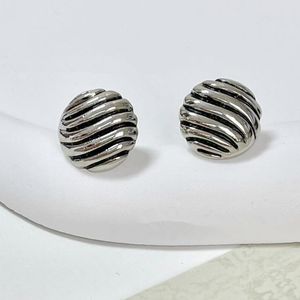 DY oreille Stud designer bijoux de mode pour femme boucle d'oreille de luxe livraison gratuite crochet torsadé boucle boucles d'oreilles en argent sterling 925 collier plaqué or 14 carats