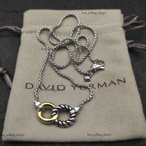 Dy Men Ring David Yurma Rings For Woman Designer Sieraden Silver Dy ketting Heren Luxe sieraden Vrouwen man Boy Lady Gift Party High Quali 1723