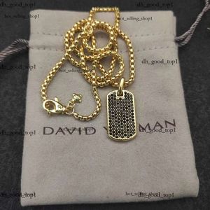 DY hommes bague David Yurma anneaux pour femme bijoux de créateur argent Dy collier hommes bijoux de luxe femmes homme garçon dame cadeau fête haute qualité David Yurma collier 384