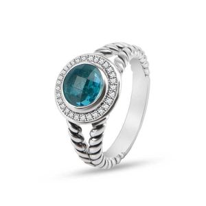 DY Ring Designer Luxe Sieraden Top sieraden ring Dy Populaire Ring Dames Knoopdraad 8mm Ringen Nieuwe Ring sieraden hoge kwaliteit mode-accessoires voor kerstcadeaus