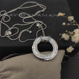 Dy Top Designer heren- en dameshanger ketting klassiek diamant vintage anker ster ketting lengte 45 cm-90 cm sieraden festival geschenkdoos