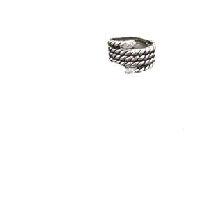 DY Twisted Vintage Band Designer Ringen voor vrouwen mannen met diamanten Sterling Sier Suower 14k Gold Plating Engagement Edelsteen Dy Ring Sieraden Cadeau