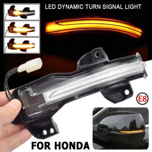 Blinker dynamique pour Honda Odyssey City CR-V Fit Jazz Accorde Spirior Hybride XRV VEZEL TUR SIGNAL MIROIR LED MIRROIR LIGNEUR