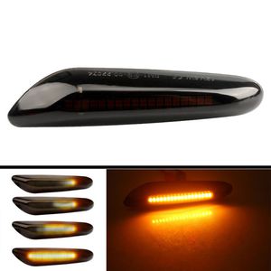 Dynamische LED Fender Light Side Marker voor BMW E60E61E90E91E87E81E84 E88 E92 E93 E82 E46 1 3 5 Serie X1 2004 2010 Flasher