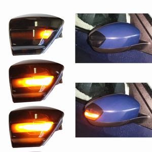 Indicateur de miroir de l'aile latérale dynamique Lumière de virage de feu et lumière de flaque pour Ford S-MAX 2015-2020 C-MAX KUGA C394 2008-2012