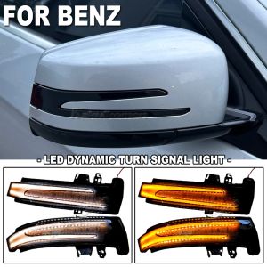 Signal de virage dynamique LED de rétroviseur Streamer Lumière pour Mercedes Benz A B C E S CLA GLA GLA GLK CLASSE W176 W246 W212 W204 W221