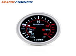 Dynoracing 2039039 52mm Universele Rook Len Turbo Boost Gauge PSI Pointer Boost Gauge 12V LED Digitale Gauge Meter Auto meter 2731133