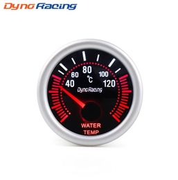 Dynoracing 2039039 52mm lentille de fumée universelle jauge de température de l'eau numérique 40120C 12V LED capteur de température de l'eau voiture gaug2490272