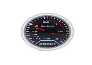 Dynoracing 2quot 52mm Universele 12V LED Rook Len 102BAR Turbo Boost Gauge Meter Turbo Boost Meter7379083