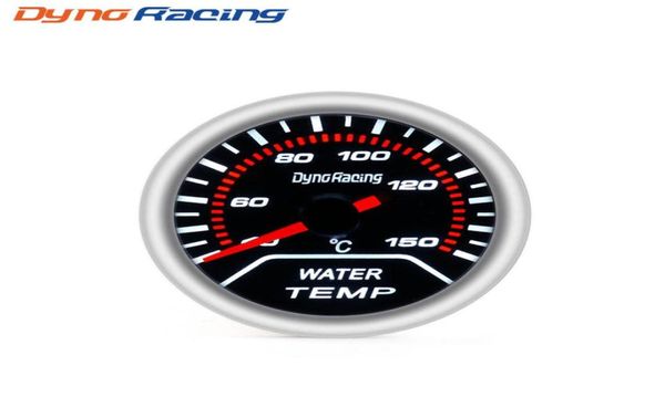 Dynoracing jauge de température de l'eau automatique 2quot 52mm lentille de fumée 40150 Celsius pointeur jauge de température de l'eau compteur de voiture BX1012288747289