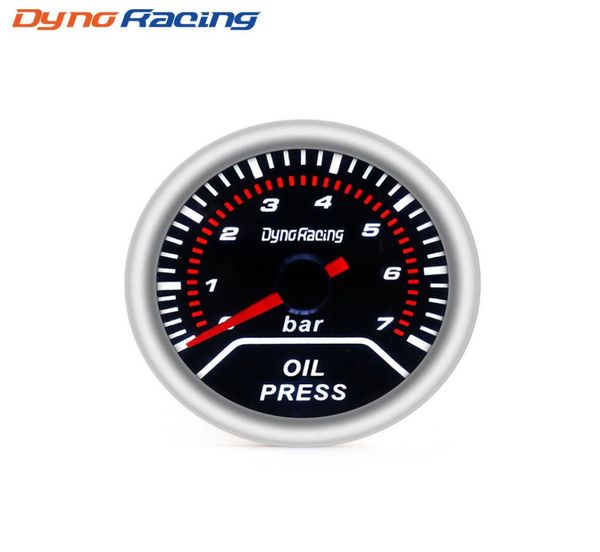 Dynoracing huile Press Gauge 2quot 52 mm Gauge de pression d'huile avec capteur 07 METRE METRIÈRE DE VOITURE7376579