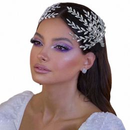 dz061 1/2 PCS Crystal Bride Wedding Hair Comb Tocado para mujeres y niñas Accesorios para el cabello para novias Pinza para el cabello nupcial q96W #