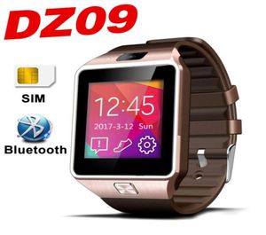 DZ09 Smart Watch Telefoon TF SIM Bluetooth Smartwatch Touch Watch Gespreksherinnering Bellen Oproep Slaapbewaking Camera Stappenteller PK Q18 GT3714491