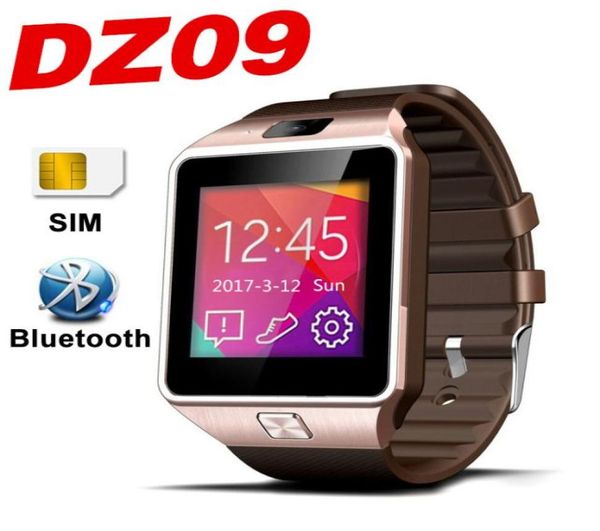 DZ09 montre intelligente téléphone TF SIM Bluetooth Smartwatch montre tactile rappel d'appel cadran appel surveillance du sommeil caméra podomètre PK Q18 GT3714491