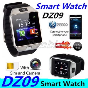 1.44 pouces DZ09 smartwatch android montres intelligentes SIM montre de téléphone portable intelligente peut enregistrer l'état de sommeil montre intelligente