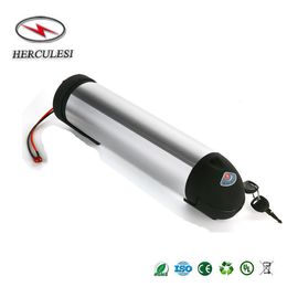 E Fietsbatterij 48V 12AH waterfles lithium ion batterij ingebouwde 15A BMS voor 48V 750W 500W elektrische fietsmotor