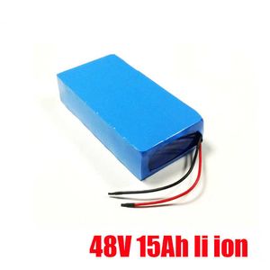 E Bike 48V 15Ah Battery Pack Ebike Lithium Ion 48V 15A Batería para scooter de bicicleta + cargador