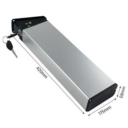 Batterie de vélo électrique pliant E-Bike 48 V 52 V 17,5 Ah batterie de vélo électrique de remplacement batterie li-ion de vélo électrique 48 volts 52 volts pour 250 W-1000 W avec chargeur