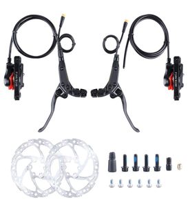 E Bike Hydraulic Frein Set Frein de vélo électrique pour les freins hydrauliques Bafang Sondors Cut Off Hydrauliques Brakes Ebike8776326