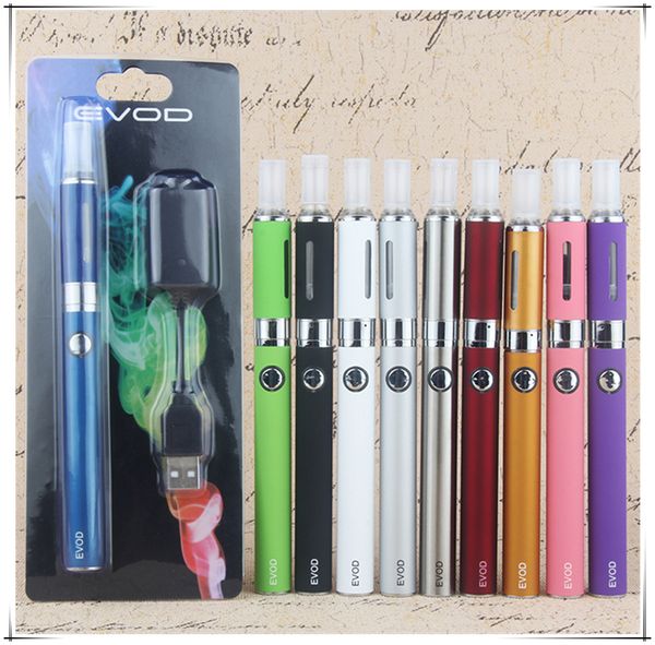 Kit de cigarrillo electrónico Baterías de vaporizador EVOD 650 900 1100mAh E cig Batería MT3 Kits de inicio