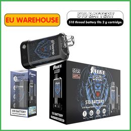 E Sigaret 510 Draad Batterij Feemo Magic 650mah vape mod batterijen voorverwarmen batterij Voor Verstuivers Cartridges vape batterij kit