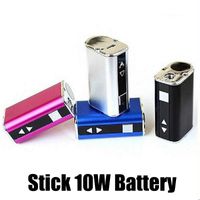 E Kit de cigarette mini bâton 10W batterie Variable Voltage de la puissance 1050mAh avec écran OLED 4 couleurs Simple Pack