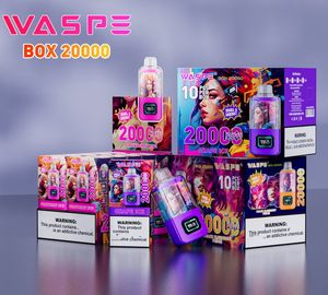 E Cigarette Disposable Puff 20000 Vaporisateur Chine Facotry Waspe 20K Puffes Verce 12 FLAVOR