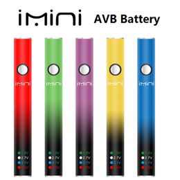 E-sigaret Imini 510 draadbatterij 380 mAh Verwarm AVB variabele spanning Wax Pen-batterijen met USB-oplader Vapes E Cigs Cart Vape-cartridge Ego voor dikke olie-verstuiver