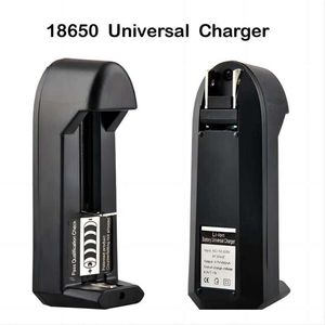 E cigs Chargeur Chargeur universel à fente unique pour batterie Li-ion rechargeable 18650 18350 Batterie VS Nitecore I4 I2 UM20 D4 Trustfire